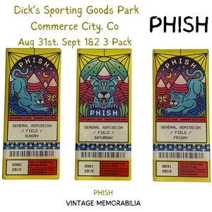 PHISH - VINTAGE - MAGNETS Pack of 3